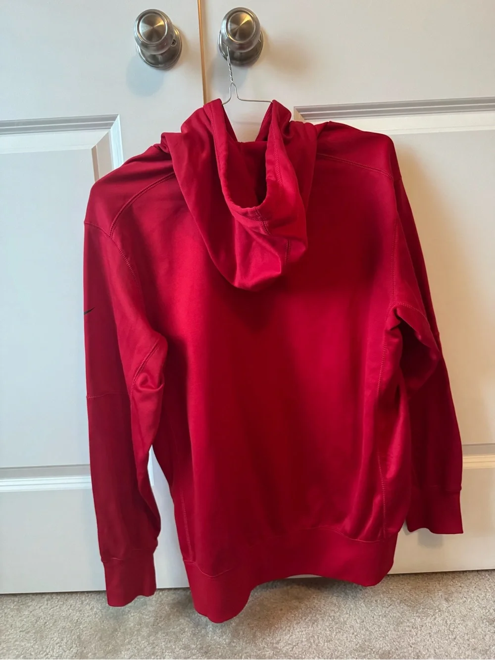 Nike Red Dri-FIT Hoodie with Hood